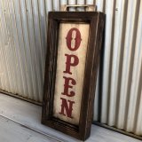 縦型スライドOPEN看板 再販開始しました。